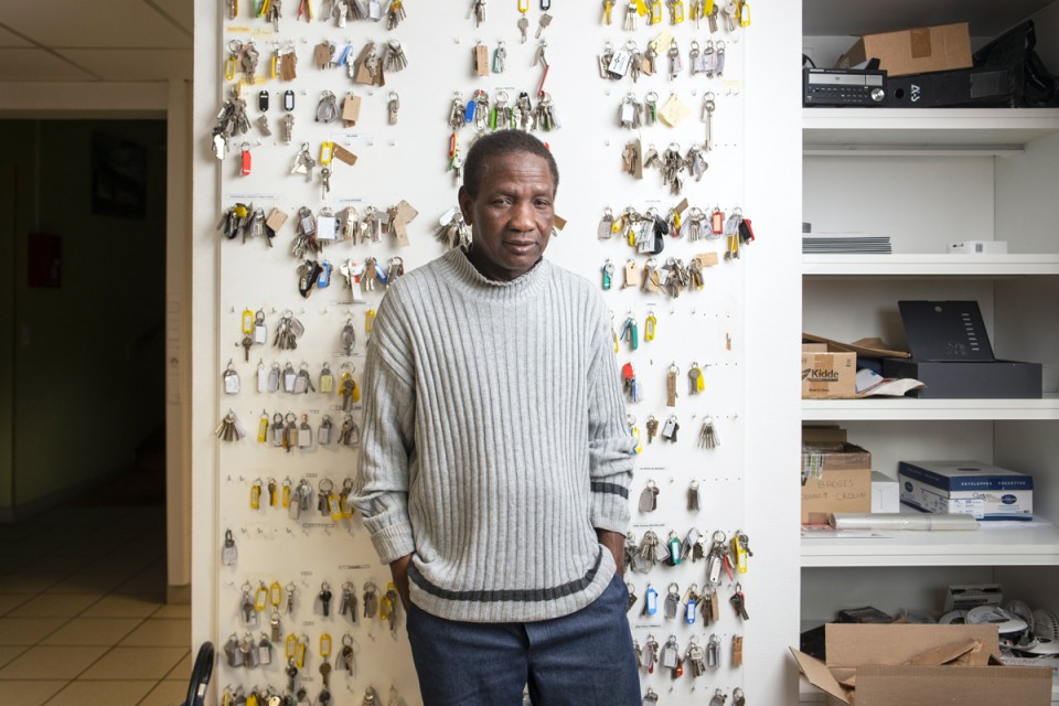 cheikou diaby ouvrier d'entretien cognac