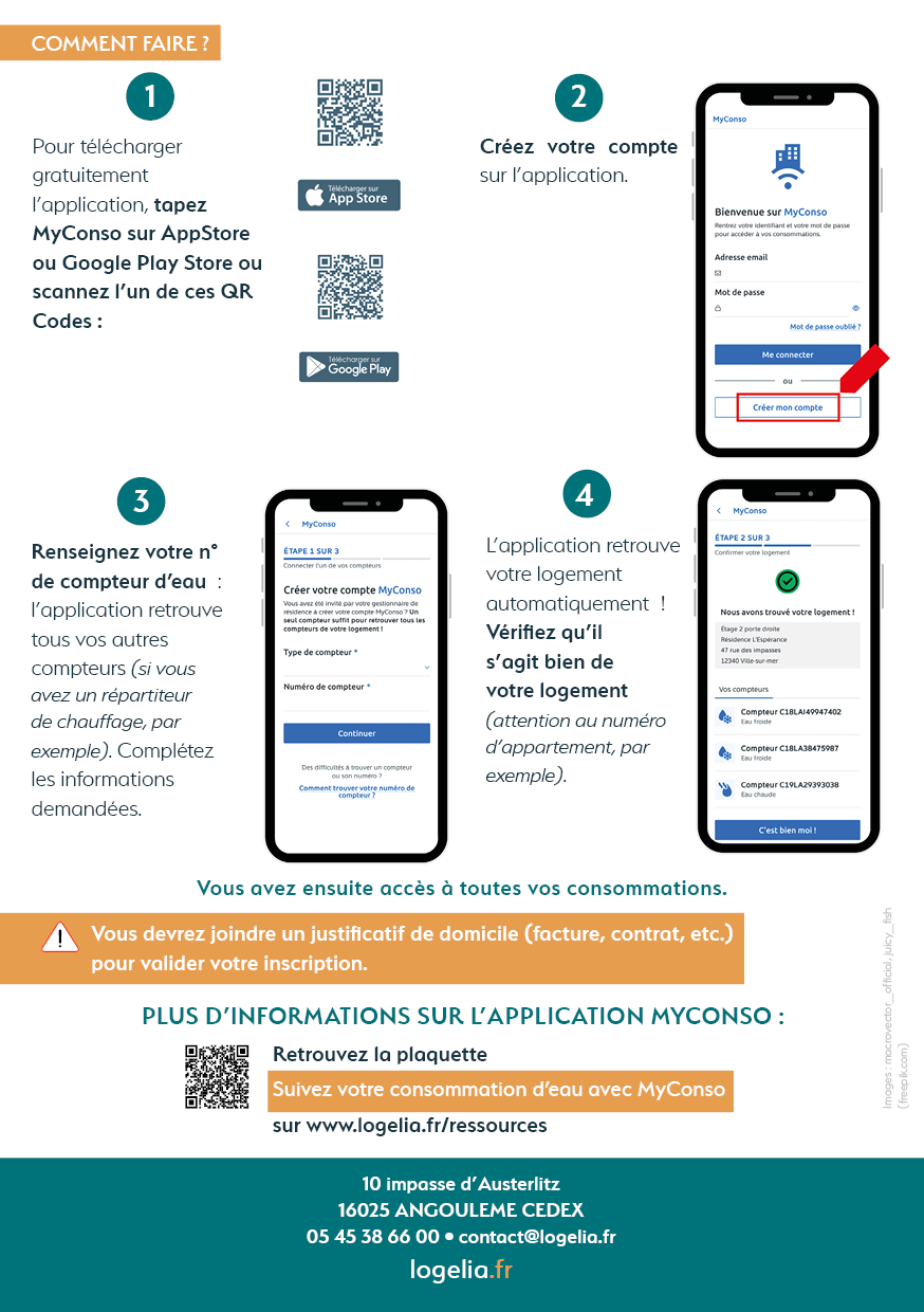 Flyer application MyConso page 2